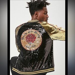VINTAGE + RARE FOREVER 21 SEQUIN JACKET